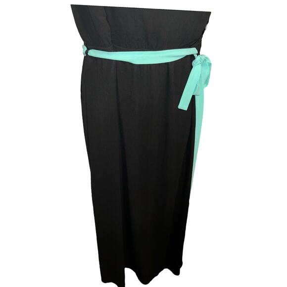 She + Sky Black Maxi Dress Size L - Picture 3 of 7